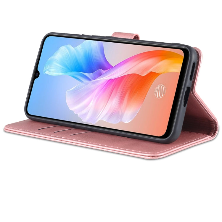 For vivo S10e / V23e AZNS Skin Feel Calf Texture Horizontal Flip Leather Phone Case