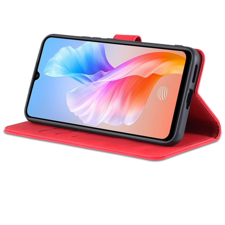 For vivo S10e / V23e AZNS Skin Feel Calf Texture Horizontal Flip Leather Phone Case