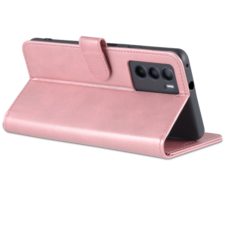 For vivo T1 5G AZNS Skin Feel Calf Texture Horizontal Flip Leather Phone Case