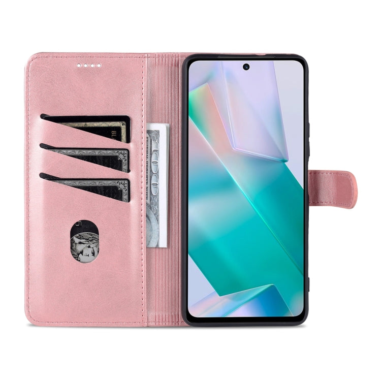 For vivo T1 5G AZNS Skin Feel Calf Texture Horizontal Flip Leather Phone Case