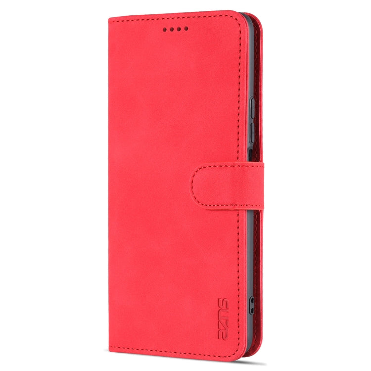 For vivo T1 5G AZNS Skin Feel Calf Texture Horizontal Flip Leather Phone Case