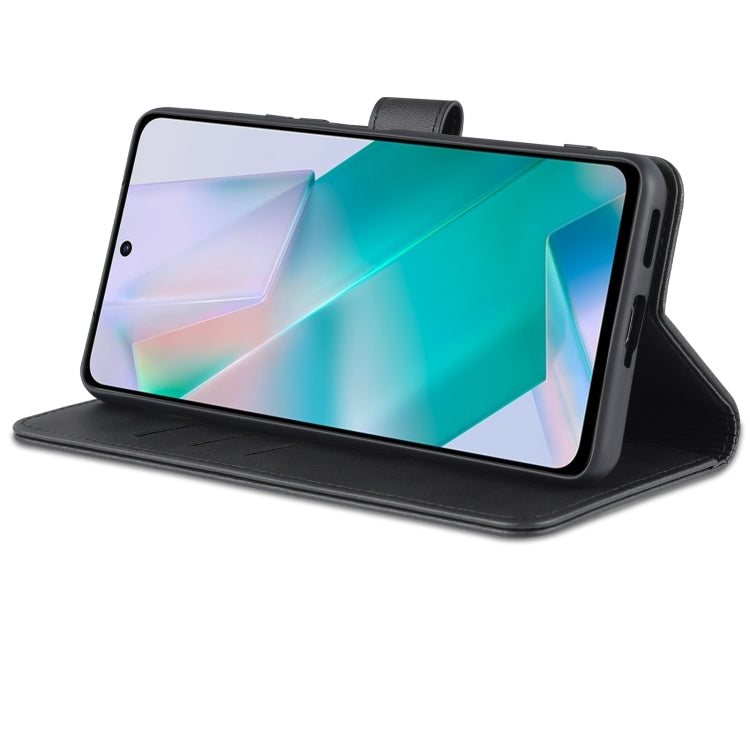 For vivo T1 5G AZNS Skin Feel Calf Texture Horizontal Flip Leather Phone Case