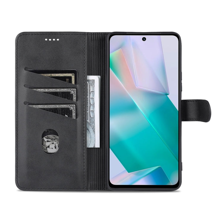 For vivo T1 5G AZNS Skin Feel Calf Texture Horizontal Flip Leather Phone Case