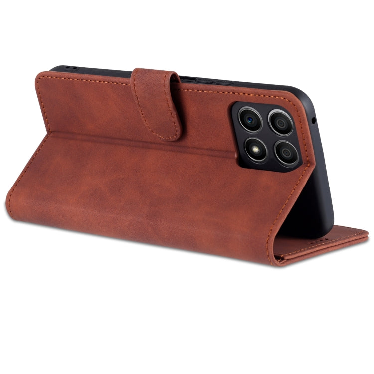 For Honor X30i AZNS Skin Feel Calf Texture Horizontal Flip Leather Phone Case