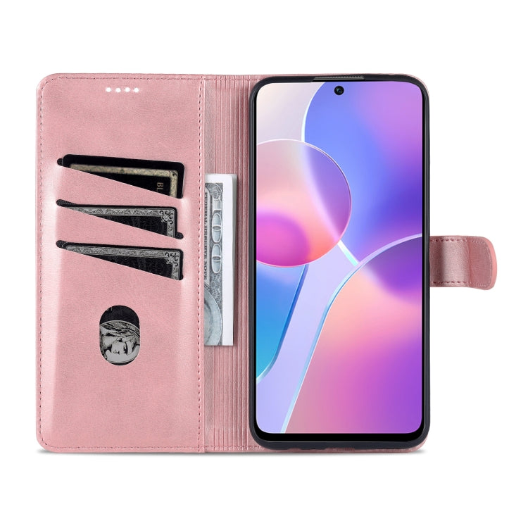 For Honor X30i AZNS Skin Feel Calf Texture Horizontal Flip Leather Phone Case