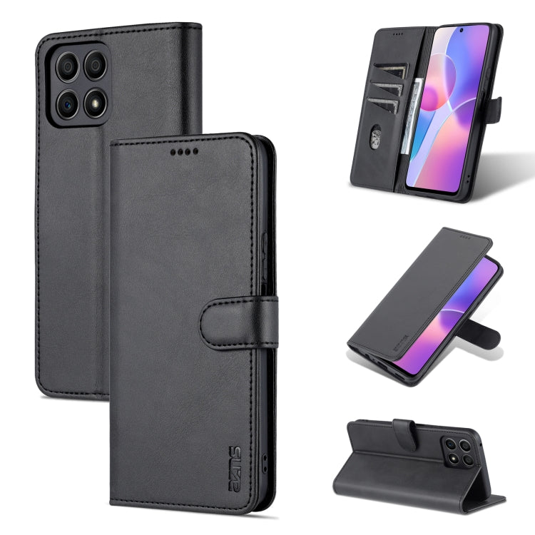 For Honor X30i AZNS Skin Feel Calf Texture Horizontal Flip Leather Phone Case