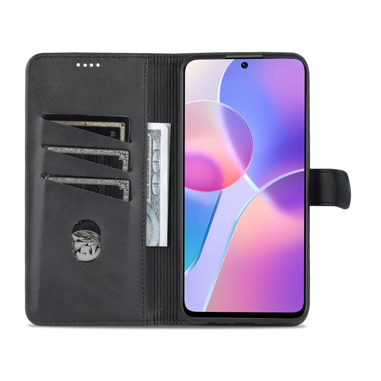 For Honor X30i AZNS Skin Feel Calf Texture Horizontal Flip Leather Phone Case
