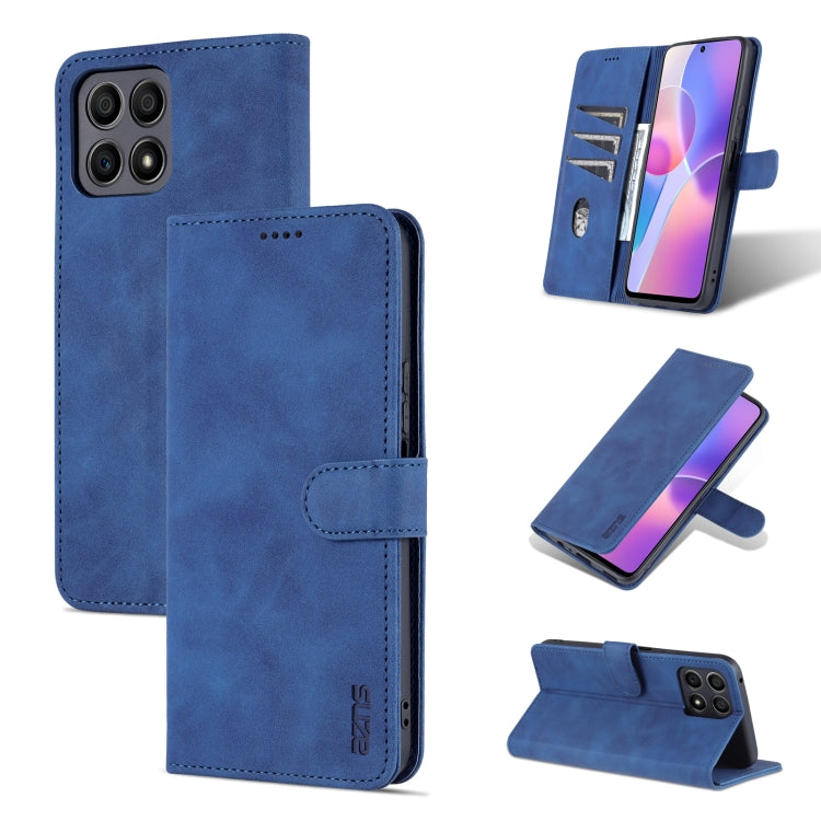 For Honor X30i AZNS Skin Feel Calf Texture Horizontal Flip Leather Phone Case