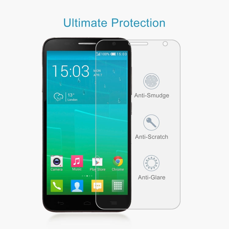 0.26mm 9H 2.5D Tempered Glass Film For Alcatel One Touch Idol 2S