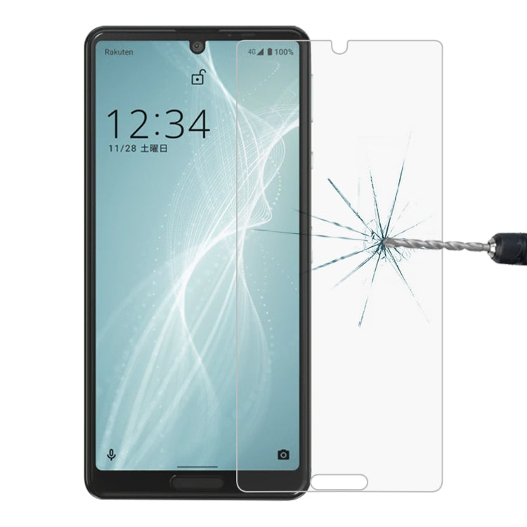 0.26mm 9H 2.5D Tempered Glass Film For Sharp Aquos Sense 4