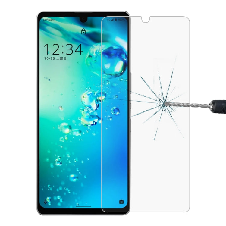 0.26mm 9H 2.5D Tempered Glass Film For Sharp Aquos Zero 6