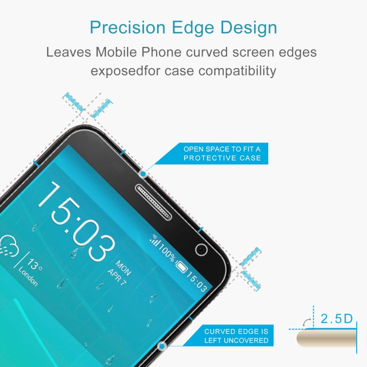 10 PCS 0.26mm 9H 2.5D Tempered Glass Film For Alcatel One Touch Idol 2S