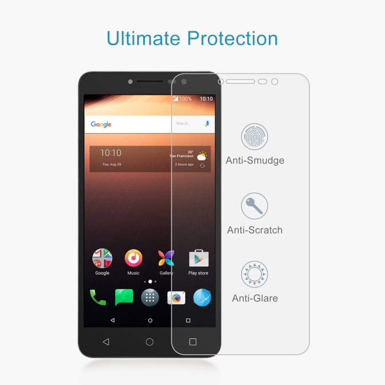 10 PCS 0.26mm 9H 2.5D Tempered Glass Film For Alcatel A3 XL