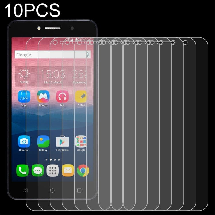 10 PCS 0.26mm 9H 2.5D Tempered Glass Film For Alcatel One Touch Pixi 4 6 3G / 8050