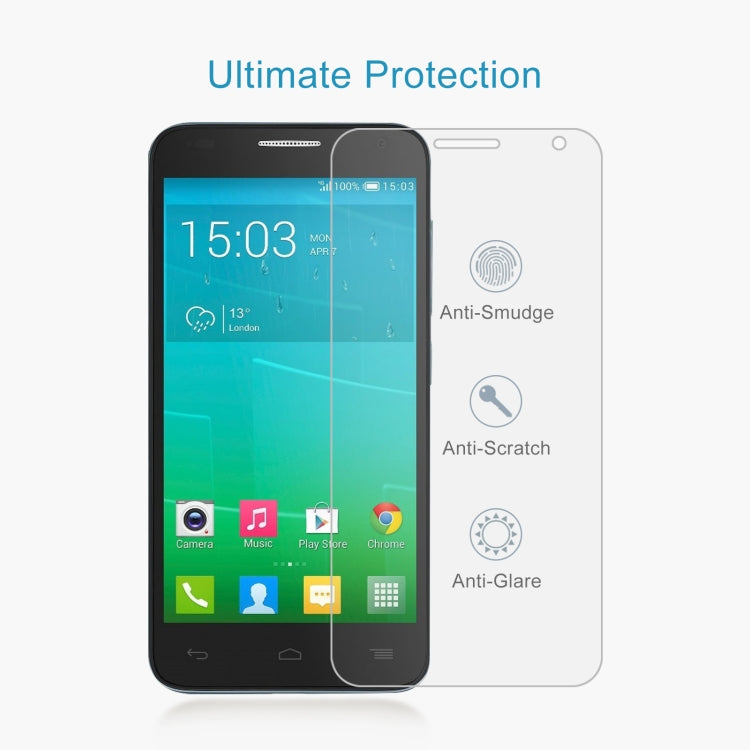 10 PCS 0.26mm 9H 2.5D Tempered Glass Film For Alcatel OT-6036Y