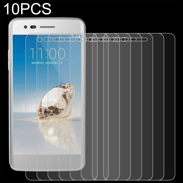 10 PCS 0.26mm 9H 2.5D Tempered Glass Film For LG Aristo