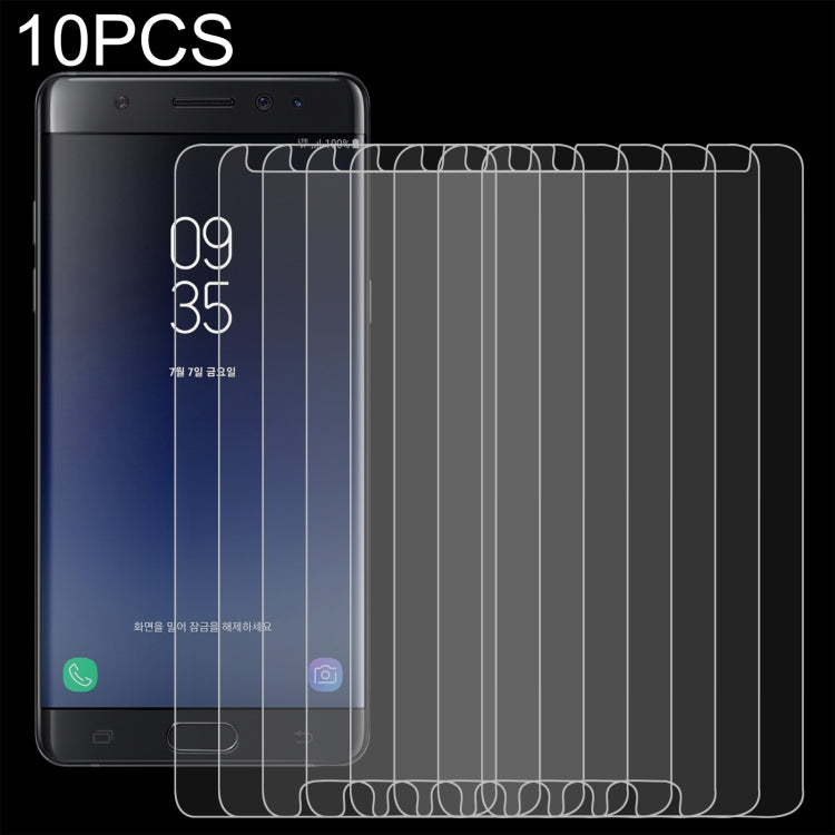 10 PCS 0.26mm 9H 2.5D Tempered Glass Film For Samsung Galaxy Note FE