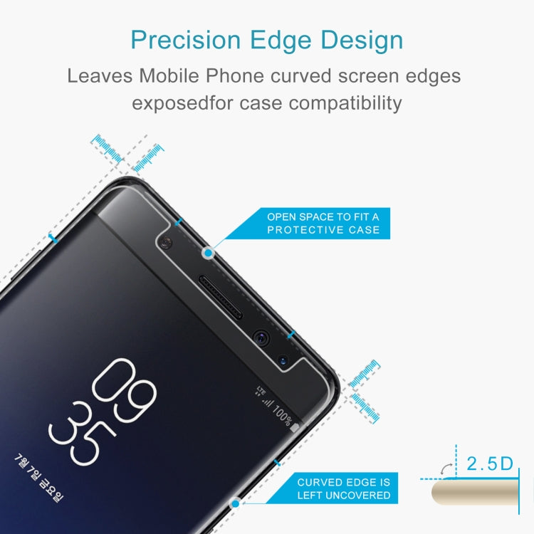 10 PCS 0.26mm 9H 2.5D Tempered Glass Film For Samsung Galaxy Note FE