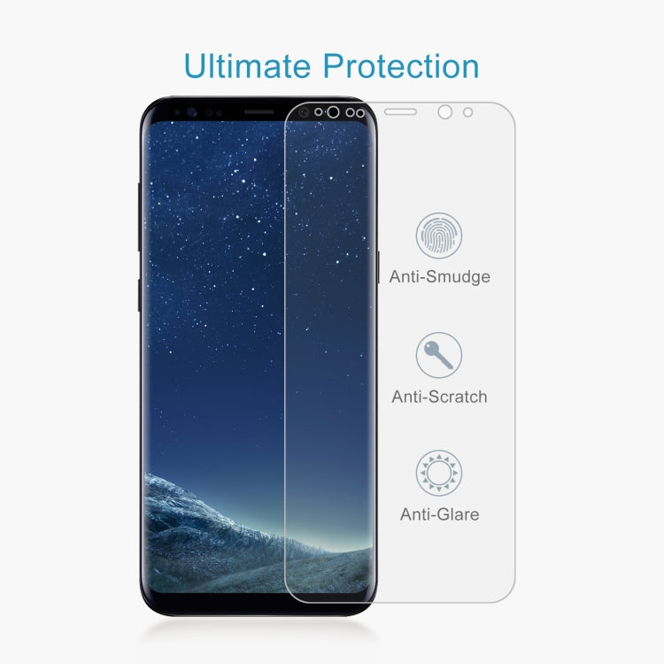 10 PCS 0.26mm 9H 2.5D Tempered Glass Film For Samsung Galaxy S8+ / G955A