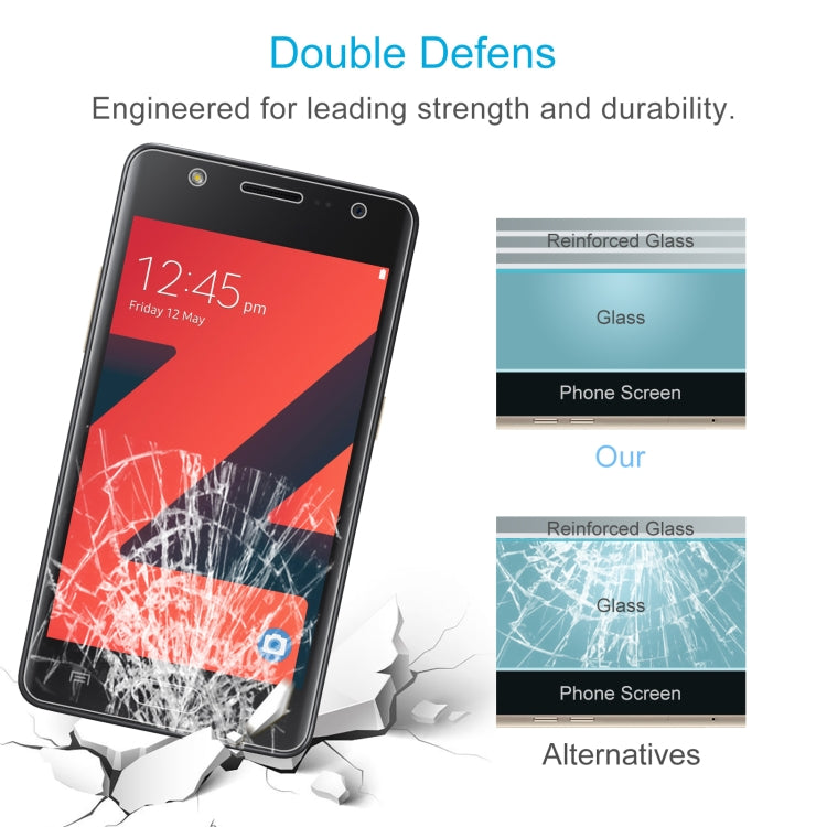 10 PCS 0.26mm 9H 2.5D Tempered Glass Film For Samsung Z4
