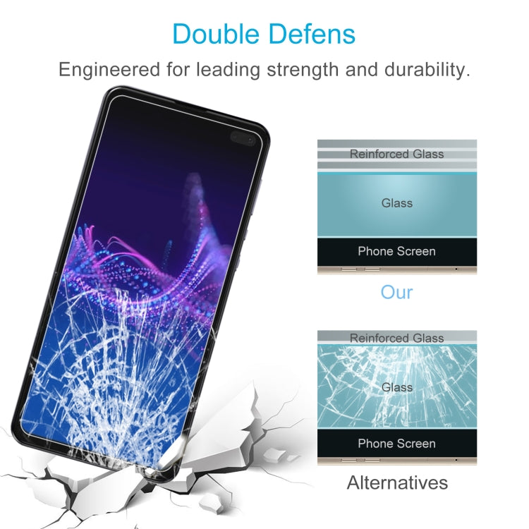 10 PCS 0.26mm 9H 2.5D Tempered Glass Film For Sharp Aquos Sense 4 Plus