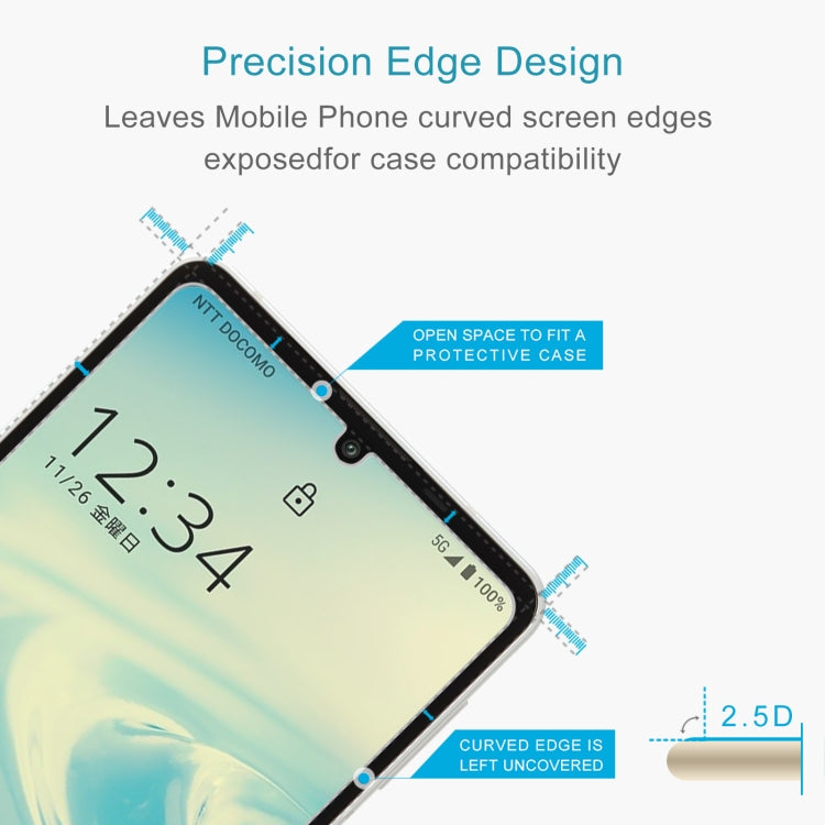 10 PCS 0.26mm 9H 2.5D Tempered Glass Film For Sharp Aquos Sense 6