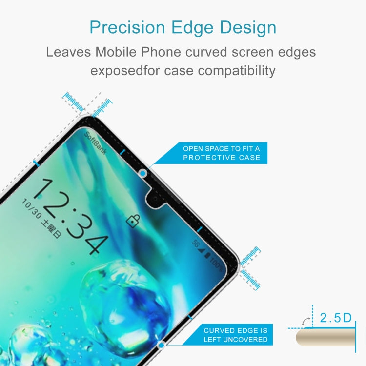 10 PCS 0.26mm 9H 2.5D Tempered Glass Film For Sharp Aquos Zero 6