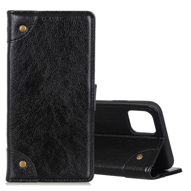 For Galaxy S10 Lite / A91 Copper Buckle Nappa Texture Horizontal Flip Leather Case with Holder & Card Slots & Wallet