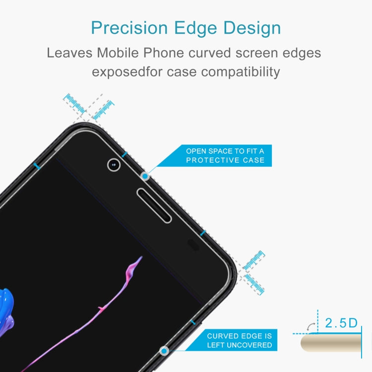 50 PCS 0.26mm 9H 2.5D Tempered Glass Film For Asus ZenFone 4 Max ZB500TL