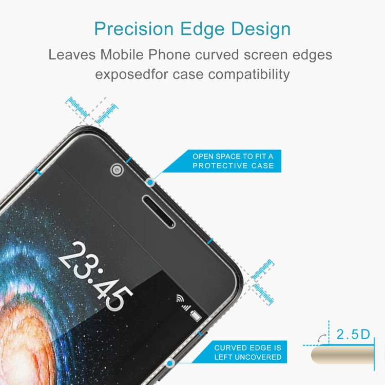 50 PCS 0.26mm 9H 2.5D Tempered Glass Film For Asus ZenFone Pegasus 4A ZB500TL