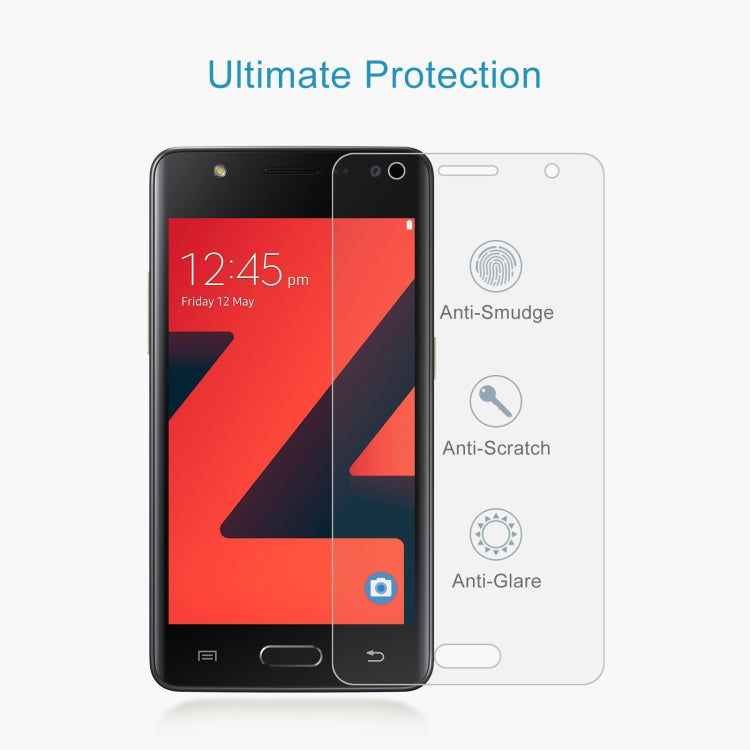 50 PCS 0.26mm 9H 2.5D Tempered Glass Film For Samsung Z4