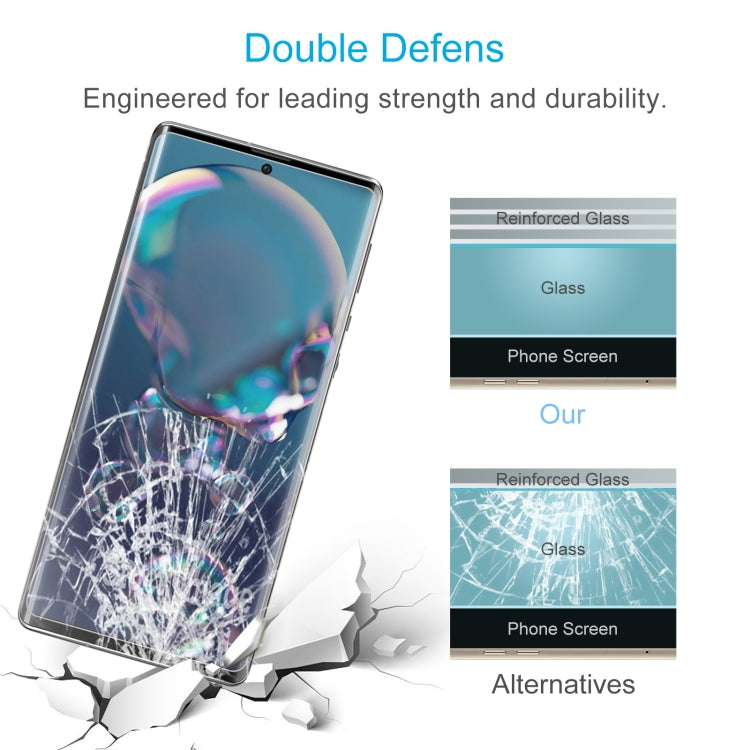 50 PCS 0.26mm 9H 2.5D Tempered Glass Film For Sharp Aquos R6