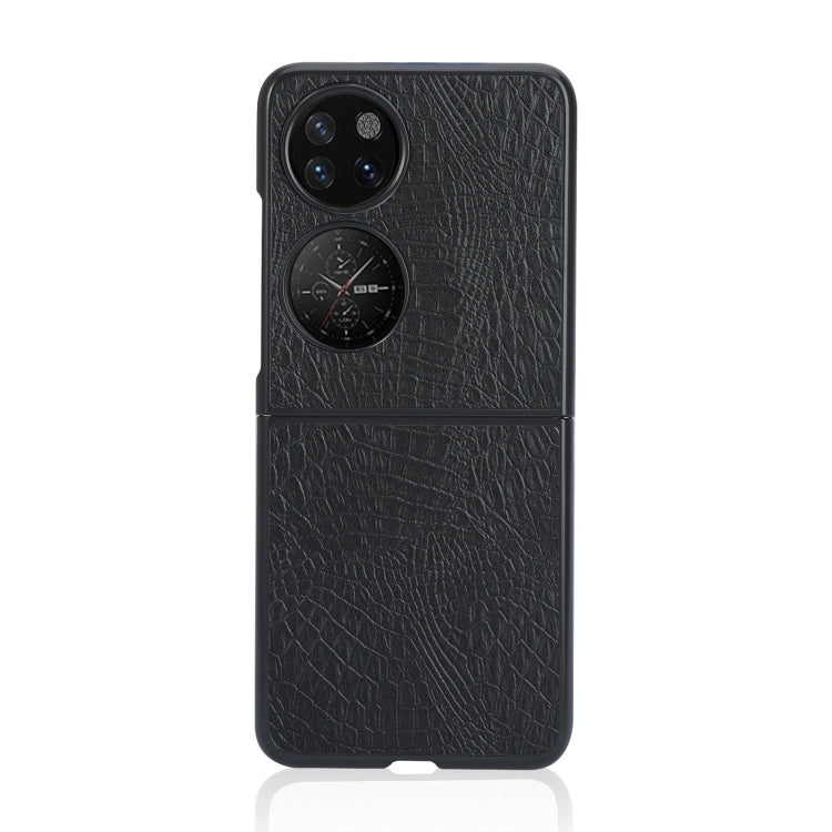 For Huawei P50 Pocket Crocodile Texture Folding Phone Case