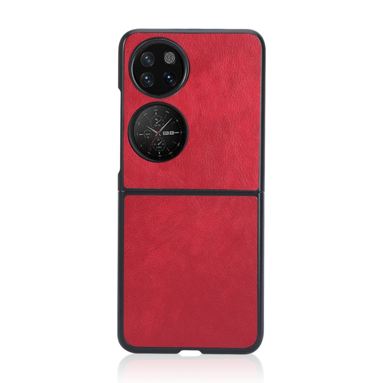 For Huawei P50 Pocket Lychee Texture Folding Phone Case