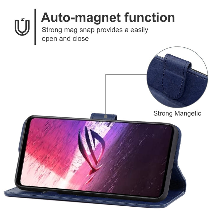 Leather Phone Case For Asus ROG Phone 5s Kimetsu no Yaiba