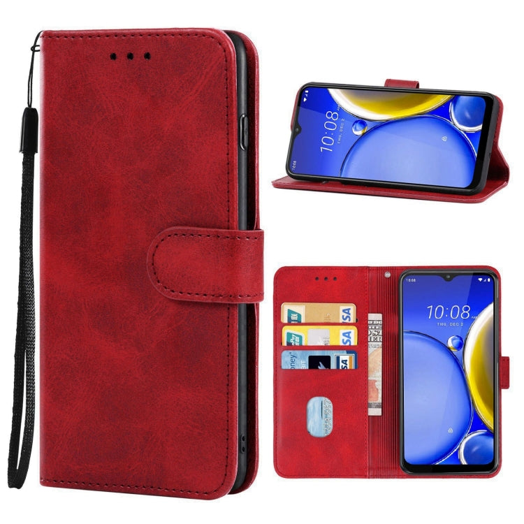 Leather Phone Case For HTC Wildfire E2 Plus