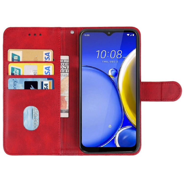 Leather Phone Case For HTC Wildfire E2 Plus