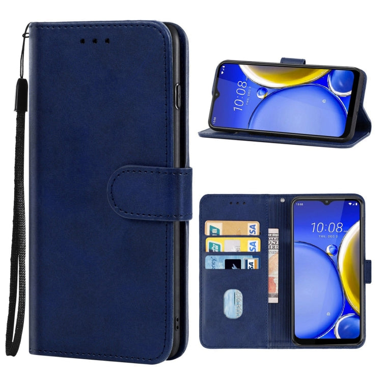 Leather Phone Case For HTC Wildfire E2 Plus
