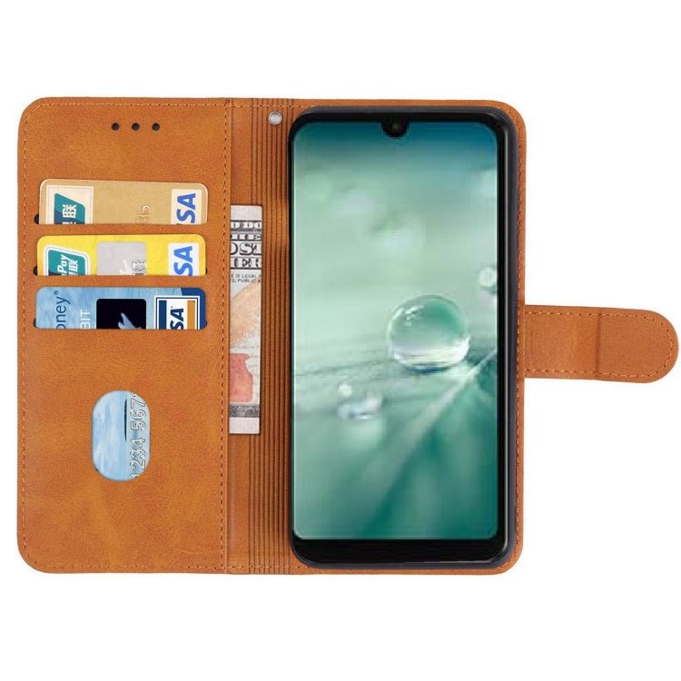 Leather Phone Case For Sharp Aquos Wish