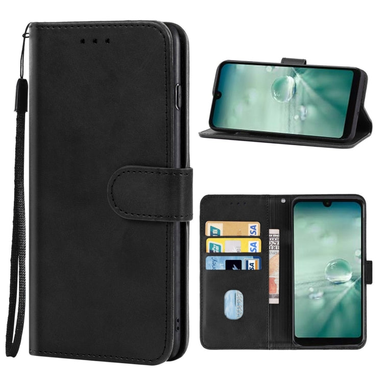 Leather Phone Case For Sharp Aquos Wish