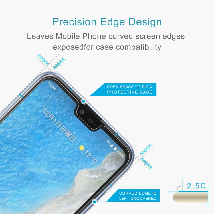 0.26mm 9H 2.5D Tempered Glass Film For Kyocera Android One S6