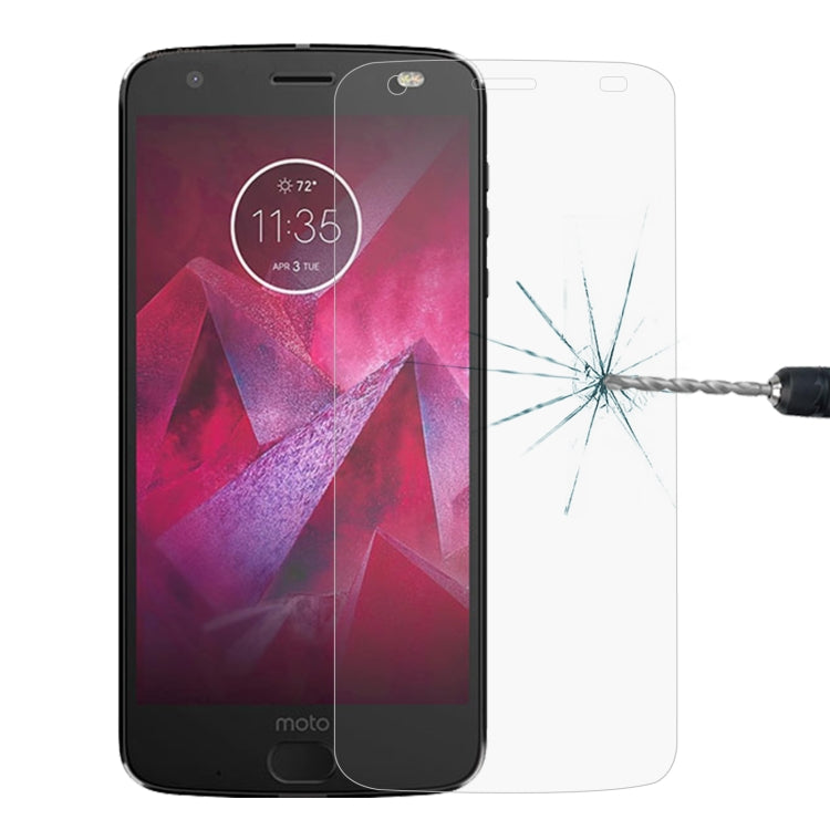 0.26mm 9H 2.5D Tempered Glass Film For Motorola Moto Z2 Force