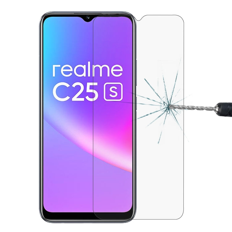 0.26mm 9H 2.5D Tempered Glass Film For OPPO Realme C25s