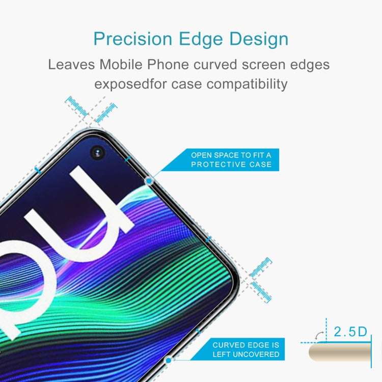 0.26mm 9H 2.5D Tempered Glass Film For OPPO Realme Narzo 50 / Realme Q5