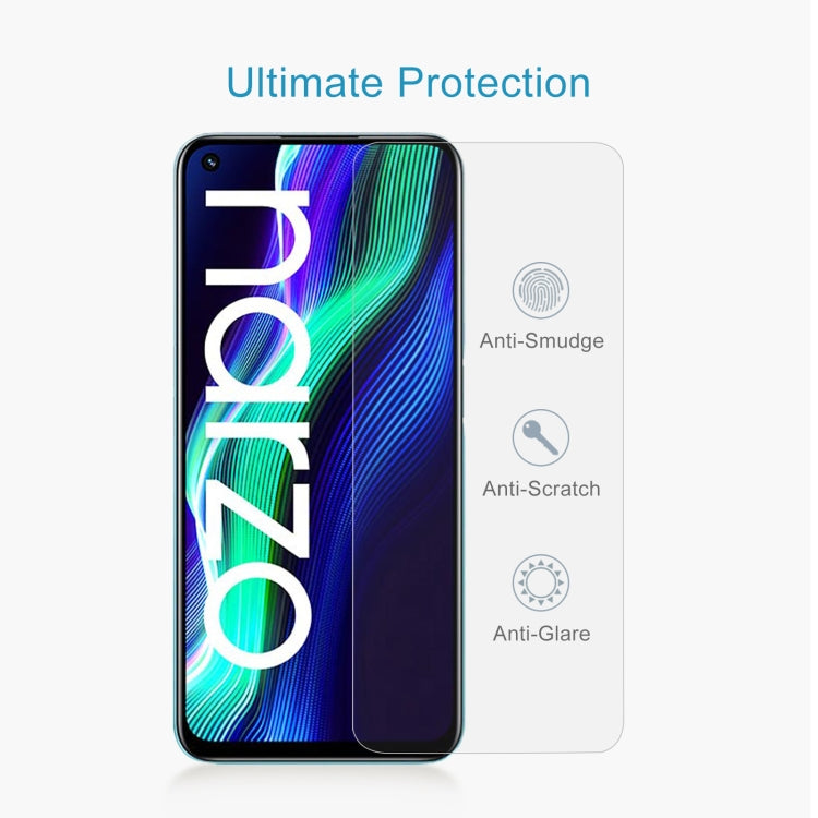 0.26mm 9H 2.5D Tempered Glass Film For OPPO Realme Narzo 50 / Realme Q5