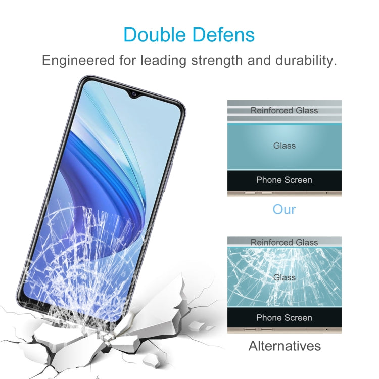 0.26mm 9H 2.5D Tempered Glass Film For vivo iQOO U3X Standard