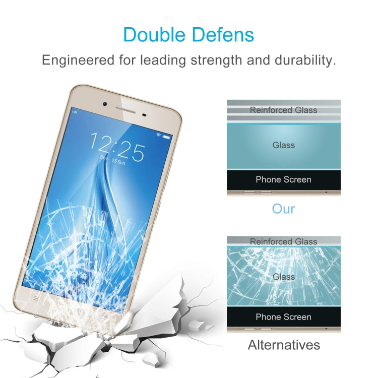 0.26mm 9H 2.5D Tempered Glass Film For vivo Y53