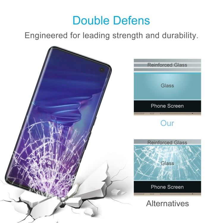 10 PCS 0.26mm 9H 2.5D Tempered Glass Film For Fujitsu Arrows 5G F-51A