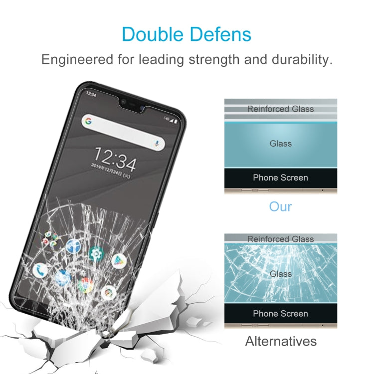10 PCS 0.26mm 9H 2.5D Tempered Glass Film For Fujitsu Arrows J