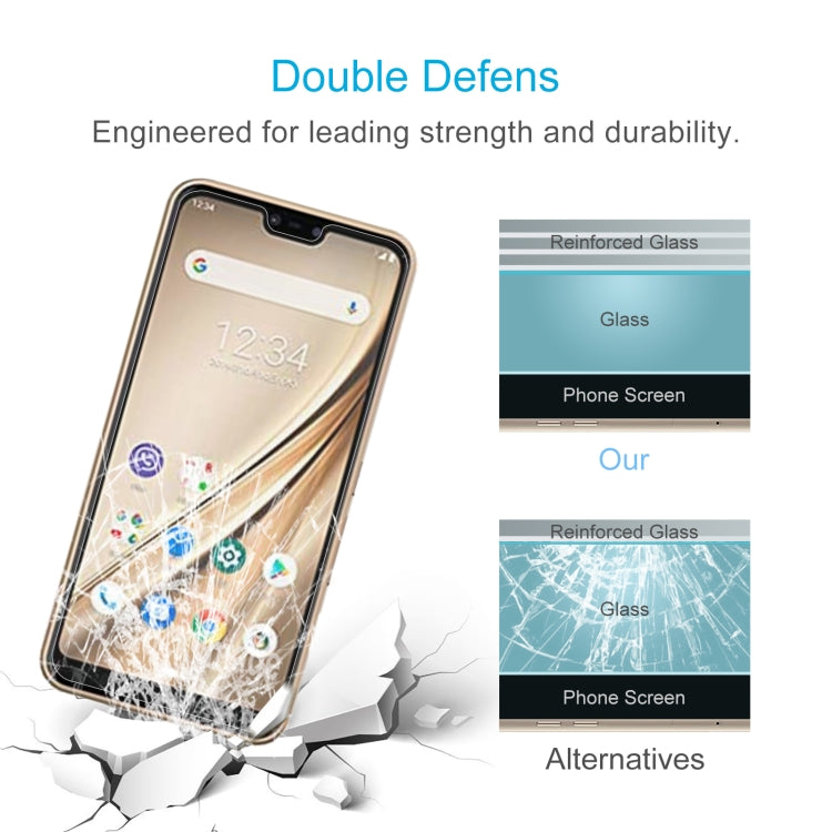 10 PCS 0.26mm 9H 2.5D Tempered Glass Film For Fujitsu Arrows RX